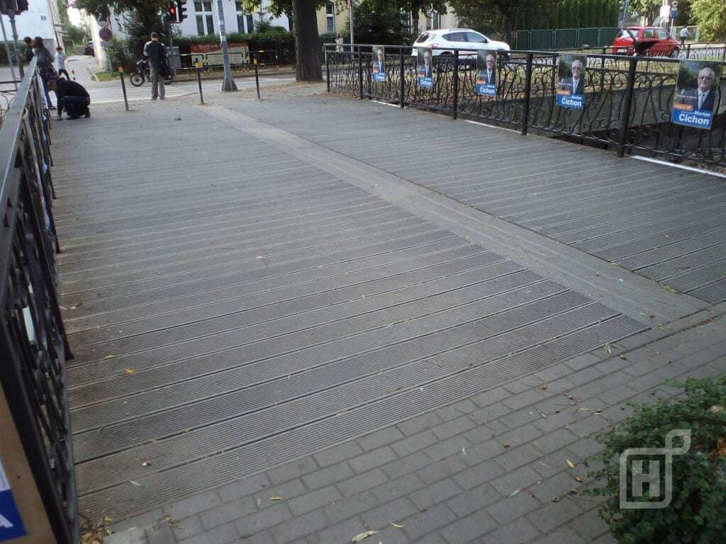 Kładka dla pieszych w Pruszczu Gdańskim